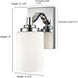 Durham Indoor Wall Sconce Wall Light in Matte Black